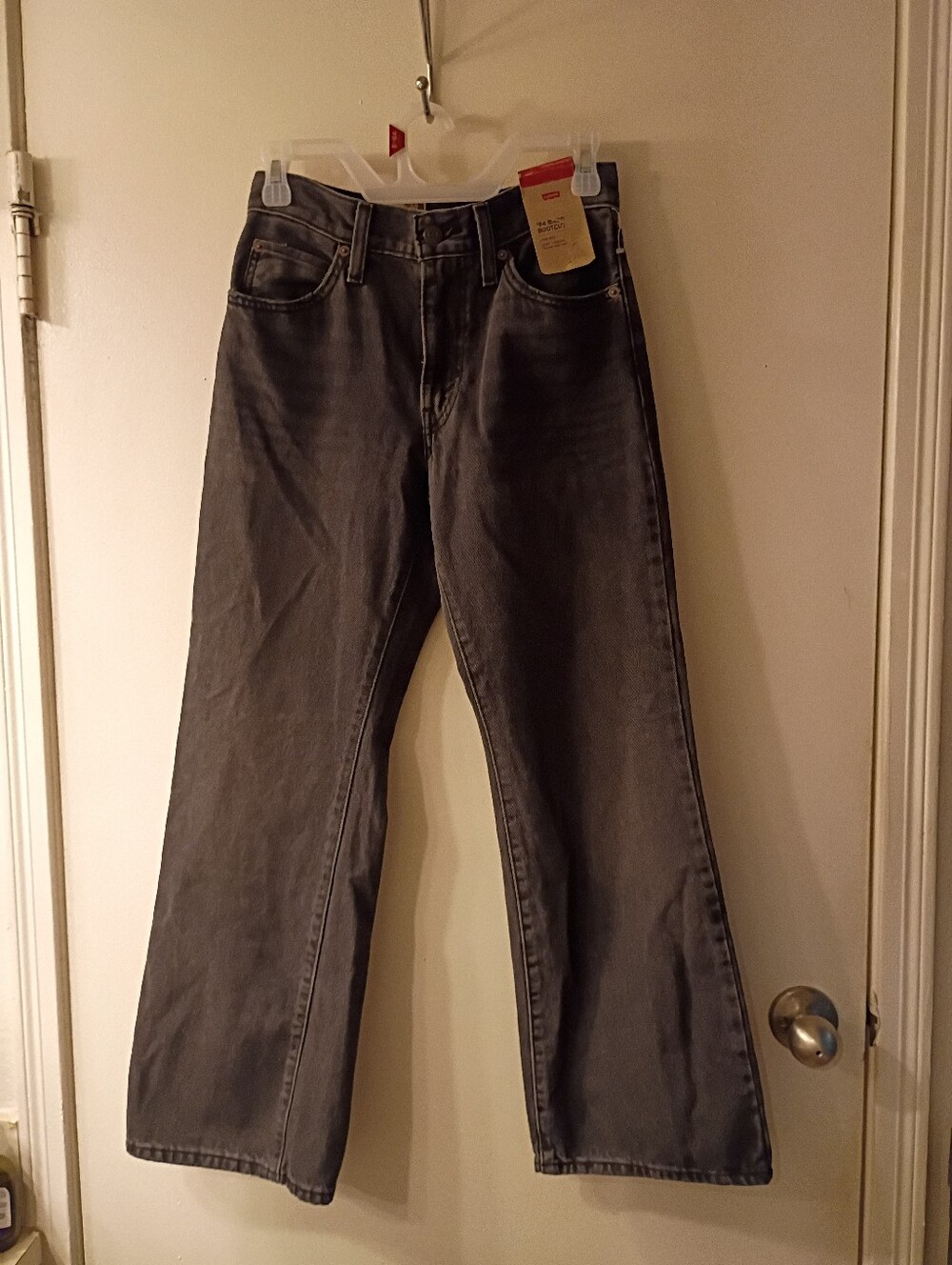 NWT Levi Strauss Women's Mid-Rise Jeans Baggy Bootcut Size 24 x 29